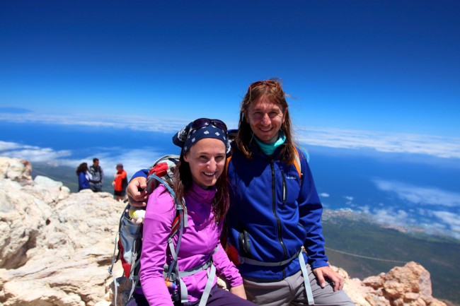 Výstup na sopku Pico de Teide, Tenerife, Kanárské ostrovy