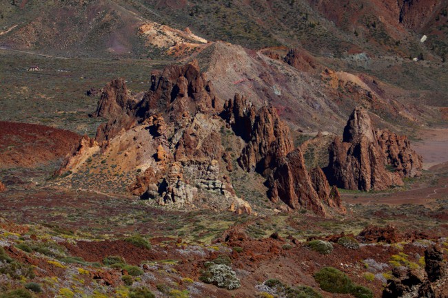 Výstup na sopku Pico Viejo, Tenerife, Kanárské ostrovy, Španělsko