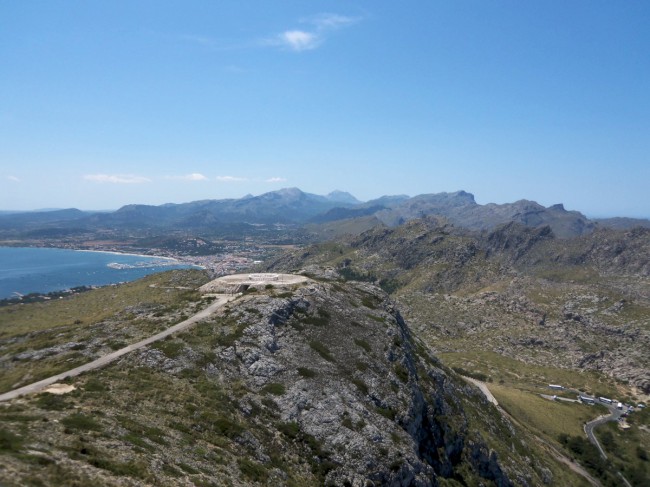 Strážní věž Talaia d'Albercuix, Cap de Formentor, Port Pollenca, Mallorca, Baleárské ostrovy, Španělsko