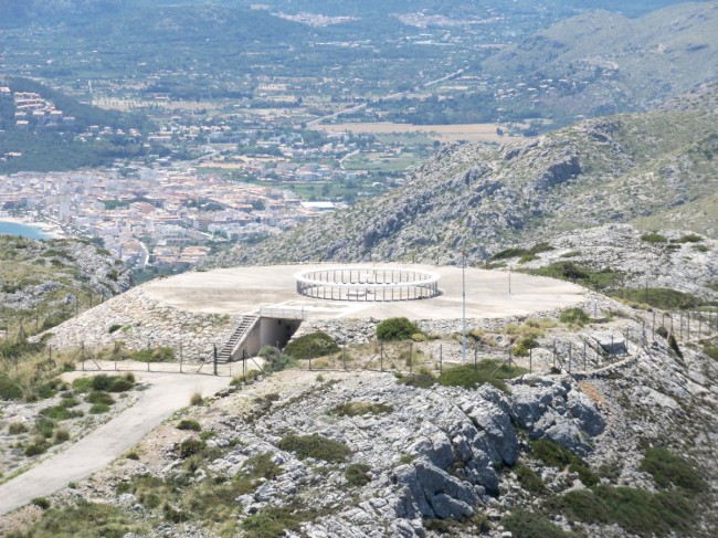 Strážní věž Talaia d'Albercuix, Cap de Formentor, Port Pollenca, Mallorca, Baleárské ostrovy, Španělsko