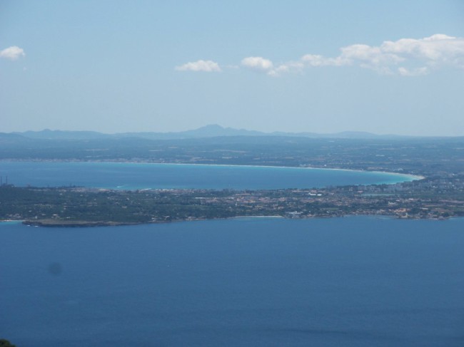 Strážní věž Talaia d'Albercuix, Cap de Formentor, Port Pollenca, Mallorca, Baleárské ostrovy, Španělsko