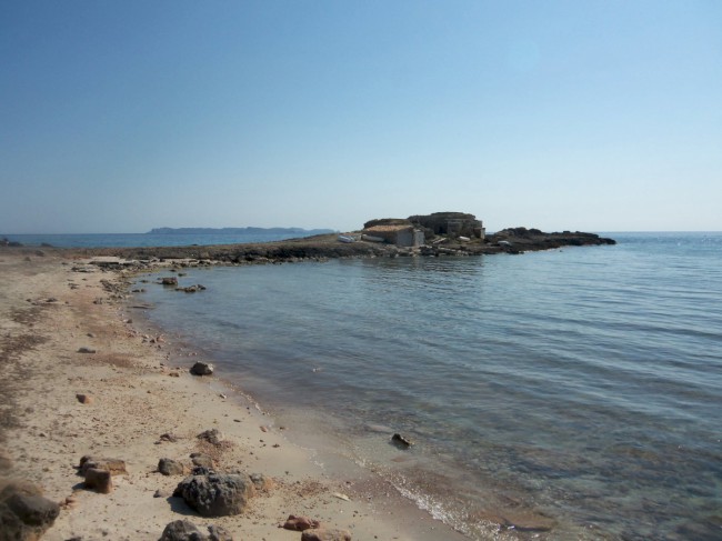 Pláž Platja des Cargol, Cal Salines, jižní pobřeží, Mallorca, Baleárské ostrovy, Španělsko