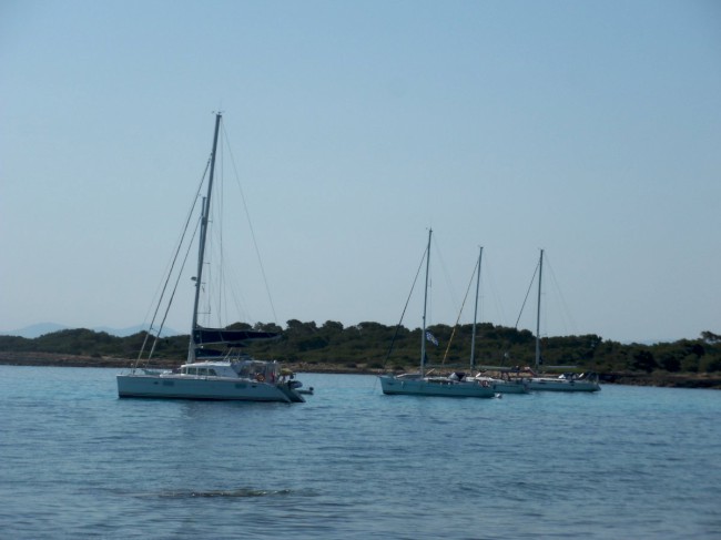 Pláž Platja des Cargol, Cal Salines, jižní pobřeží, Mallorca, Baleárské ostrovy, Španělsko