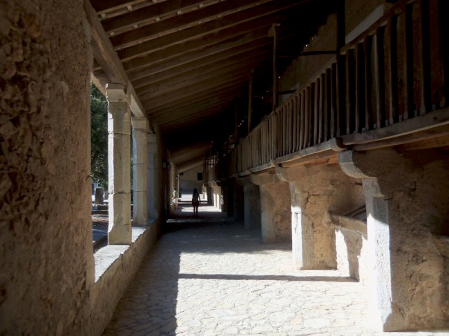 Klášter Santuari de Lluc, pohoří Serra de Tramuntana, Santuari, Mallorca, Baleárské ostrovy, Španělsko