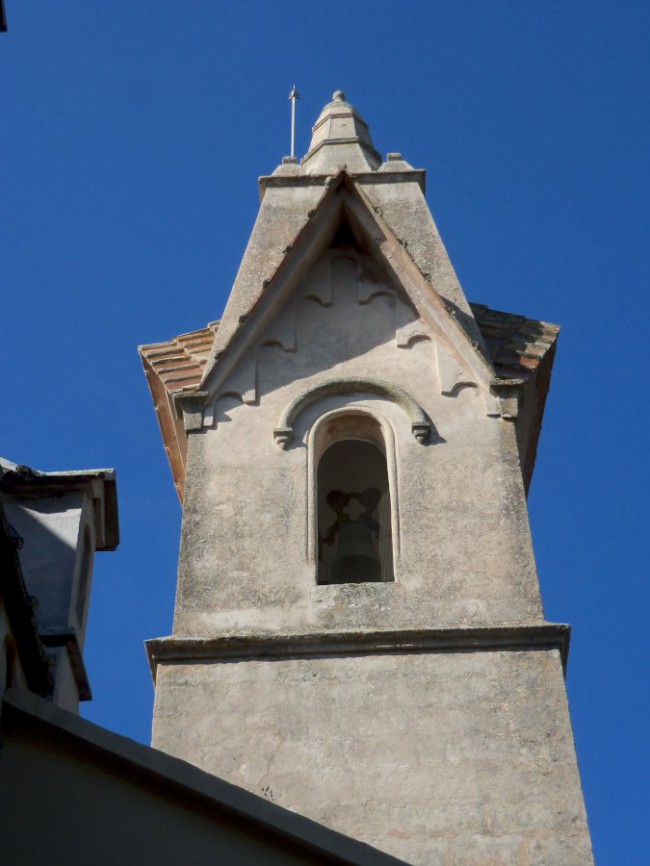 Kostel Església de son serra, Santa Margalida, Mallorca, Baleárské ostrovy, Španělsko