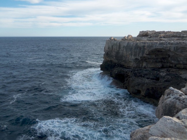 Přístav Porto Petro, maják, pobřeží Středozemního moře, Mallorca, Baleárské ostrovy, Španělsko