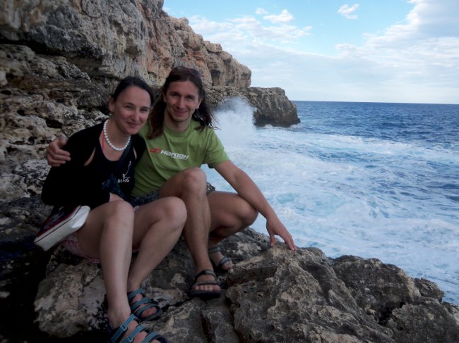 Přístav Porto Petro, maják, pobřeží Středozemního moře, Mallorca, Baleárské ostrovy, Španělsko