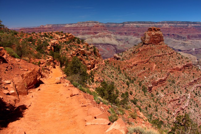 Skeleton point, South Kaibab Trail, Grand Canyon, Arizona, USA