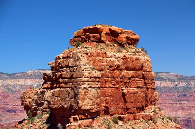 Skeleton point, South Kaibab Trail, Grand Canyon, Arizona, USA