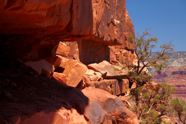 Skeleton point, South Kaibab Trail, Grand Canyon, Arizona, USA