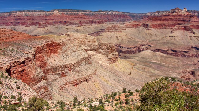 Skeleton point, South Kaibab Trail, Grand Canyon, Arizona, USA