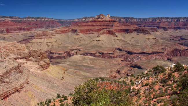 Skeleton point, South Kaibab Trail, Grand Canyon, Arizona, USA