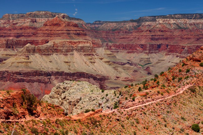 Skeleton point, South Kaibab Trail, Grand Canyon, Arizona, USA