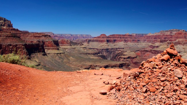 Skeleton point, South Kaibab Trail, Grand Canyon, Arizona, USA