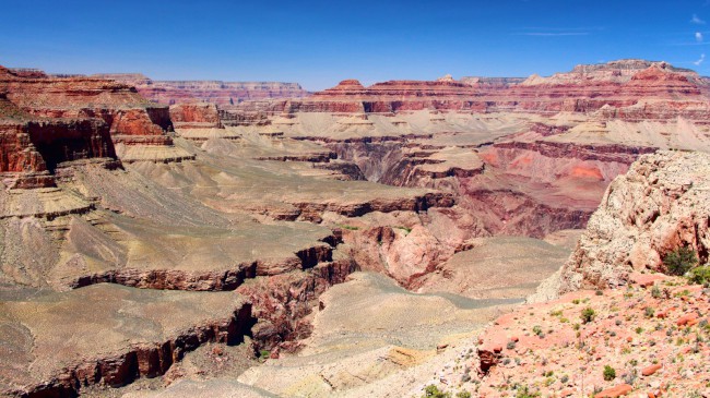 Skeleton point, South Kaibab Trail, Grand Canyon, Arizona, USA