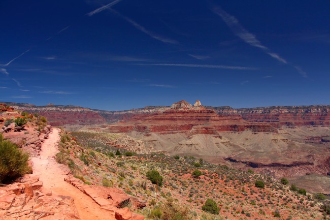 Skeleton point, South Kaibab Trail, Grand Canyon, Arizona, USA