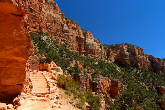 Skeleton point, South Kaibab Trail, Grand Canyon, Arizona, USA