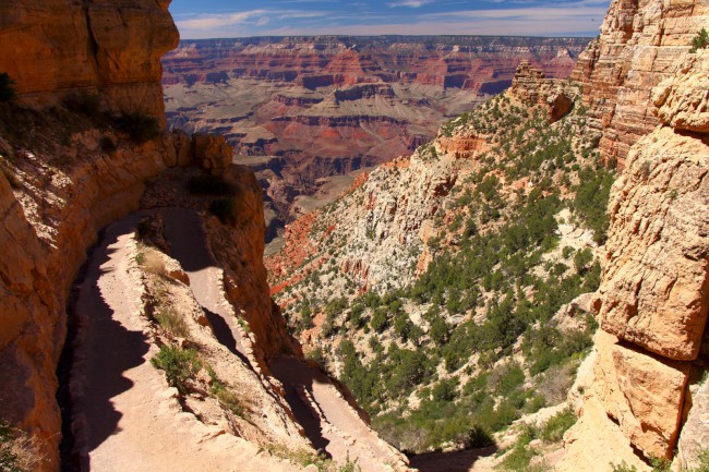 Skeleton point, South Kaibab Trail, Grand Canyon, Arizona, USA