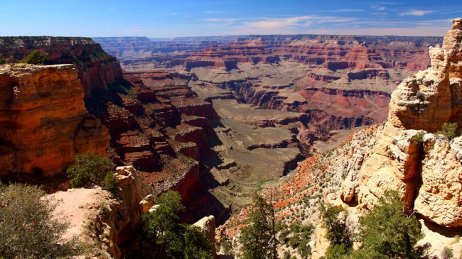 Skeleton point, South Kaibab Trail, Grand Canyon, Arizona, USA