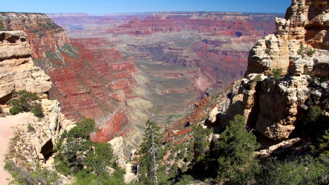 South Kaibab Trailhead, Ooh Aah point, Grand Canyon, Arizona, USA