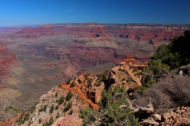 South Kaibab Trailhead, Ooh Aah point, Grand Canyon, Arizona, USA