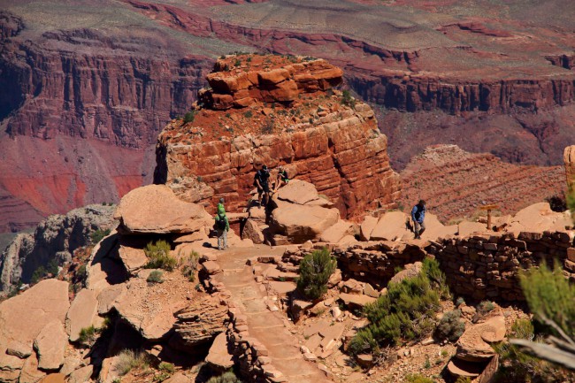 South Kaibab Trailhead, Ooh Aah point, Grand Canyon, Arizona, USA