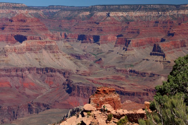 South Kaibab Trailhead, Ooh Aah point, Grand Canyon, Arizona, USA