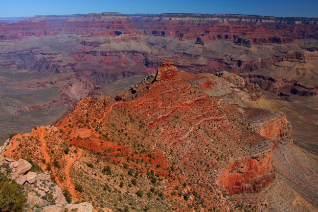 South Kaibab Trailhead, Ooh Aah point, Grand Canyon, Arizona, USA