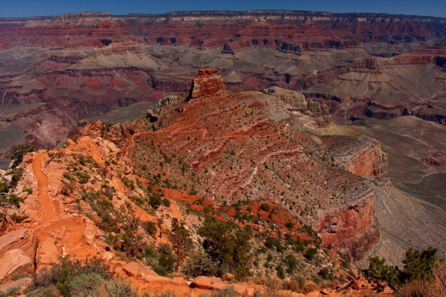 South Kaibab Trailhead, Ooh Aah point, Grand Canyon, Arizona, USA