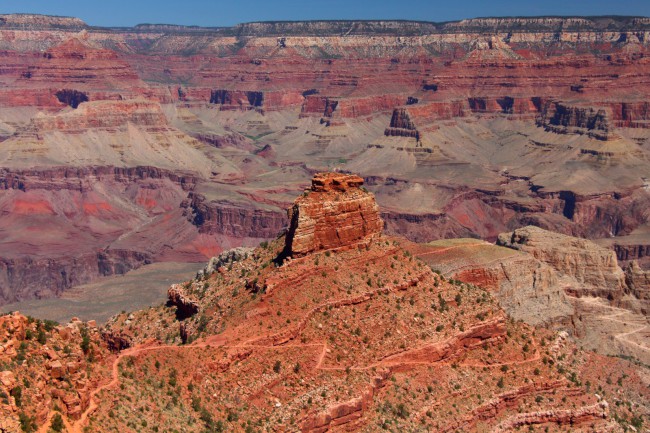 South Kaibab Trailhead, Ooh Aah point, Grand Canyon, Arizona, USA