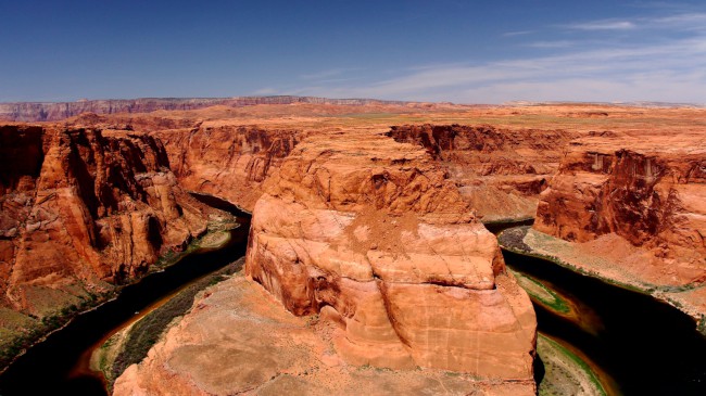 Horseshoe Bend vyhlídka na řece Colorado, Arizona, USA