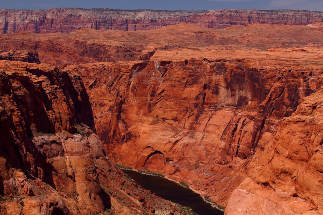 Horseshoe Bend vyhlídka na řece Colorado, Arizona, USA