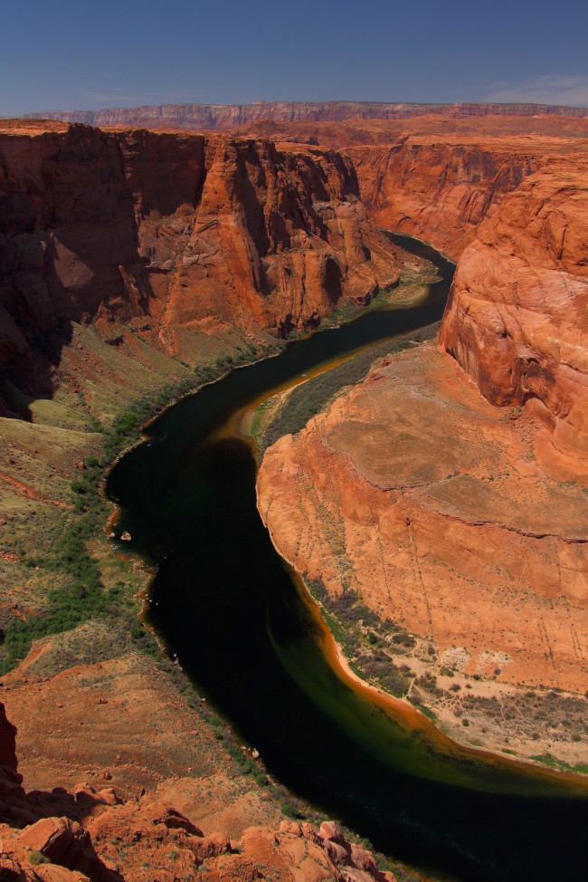 Horseshoe Bend vyhlídka na řece Colorado, Arizona, USA