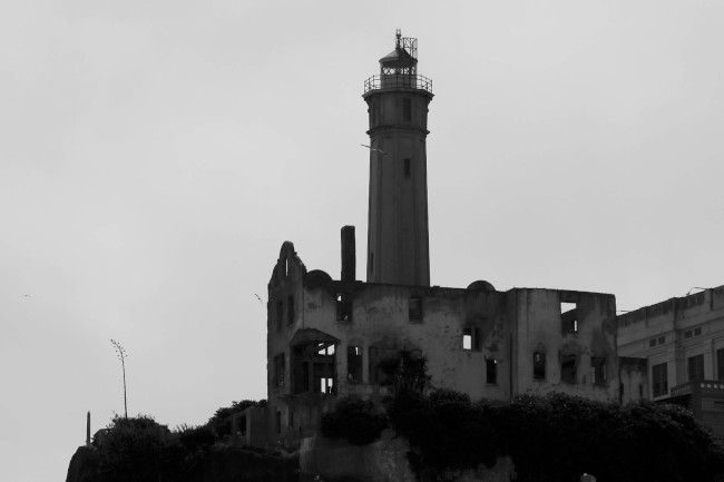 Vězení na ostrově Alcatraz, San Francisco, Kalifornie, USA