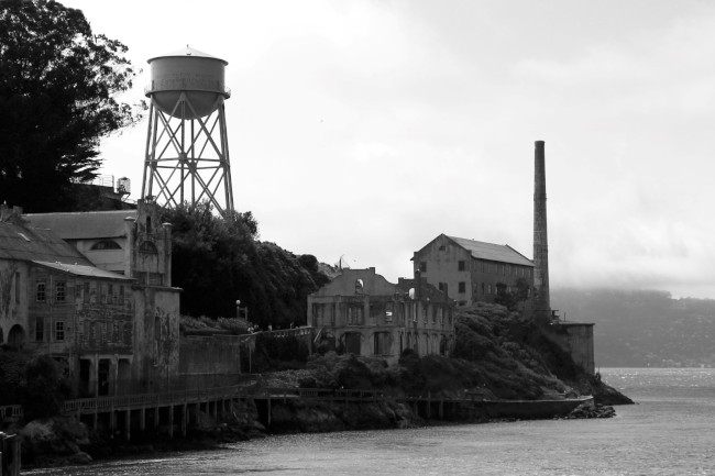 Vězení na ostrově Alcatraz, San Francisco, Kalifornie, USA