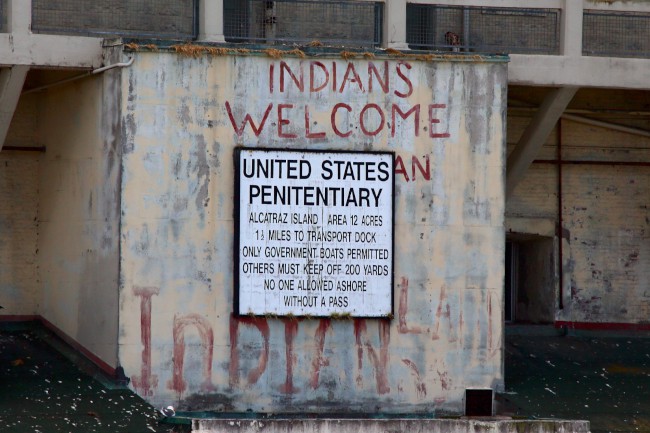 Vězení na ostrově Alcatraz, San Francisco, Kalifornie, USA