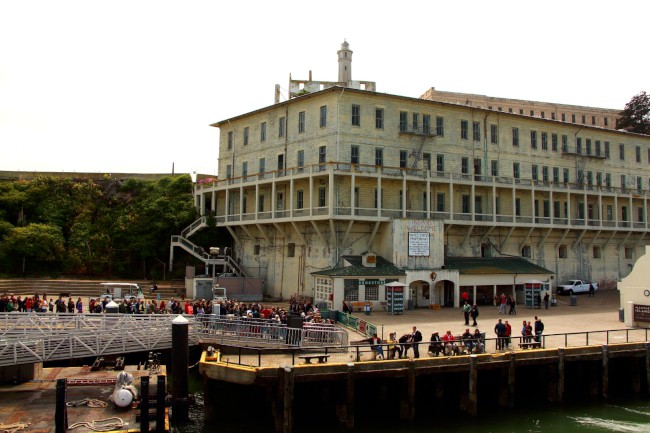 Vězení na ostrově Alcatraz, San Francisco, Kalifornie, USA