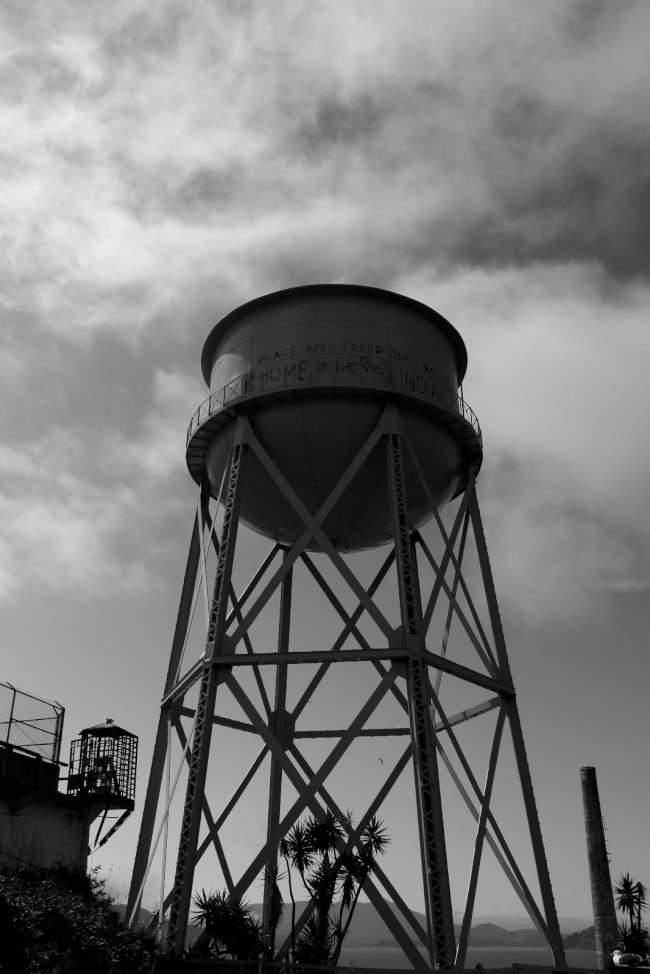 Vězení na ostrově Alcatraz, San Francisco, Kalifornie, USA