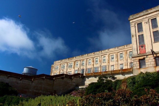 Vězení na ostrově Alcatraz, San Francisco, Kalifornie, USA