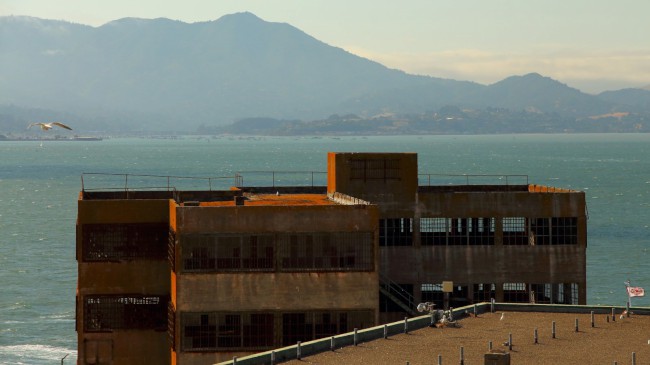 Vězení na ostrově Alcatraz, San Francisco, Kalifornie, USA