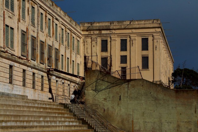 Vězení na ostrově Alcatraz, San Francisco, Kalifornie, USA