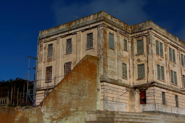 Vězení na ostrově Alcatraz, San Francisco, Kalifornie, USA