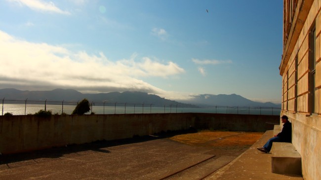 Vězení na ostrově Alcatraz, San Francisco, Kalifornie, USA