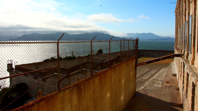 Vězení na ostrově Alcatraz, San Francisco, Kalifornie, USA