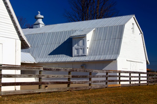 Mléčná farma King Farm, Rockvile, Maryland, Spojené státy americké (USA)