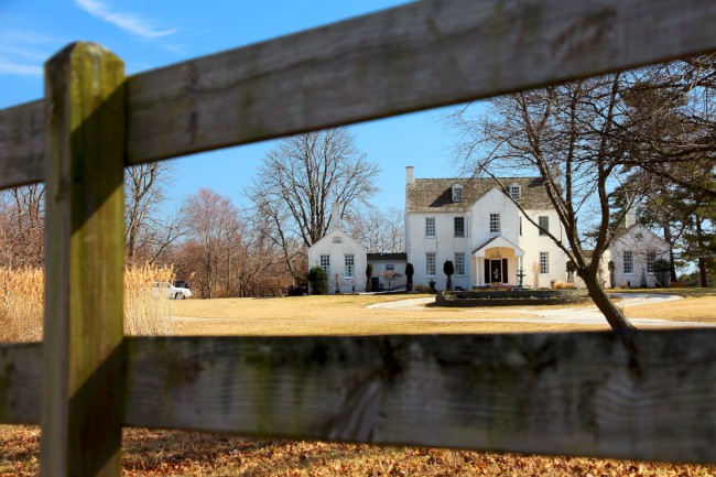 Farmářský domek, Sandy Point státní park, Maryland, Spojené státy americké (USA)