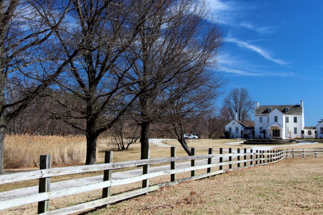 Farmářský domek, Sandy Point státní park, Maryland, Spojené státy americké (USA)