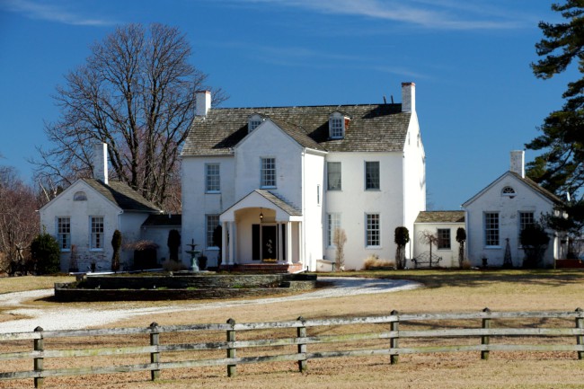 Farmářský domek, Sandy Point státní park, Maryland, Spojené státy americké (USA)