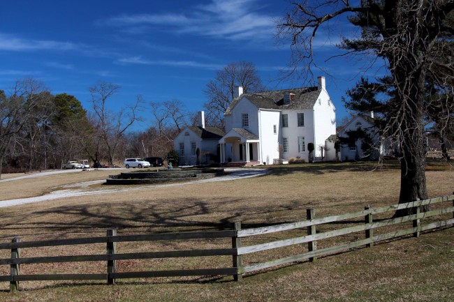 Farmářský domek, Sandy Point státní park, Maryland, Spojené státy americké (USA)