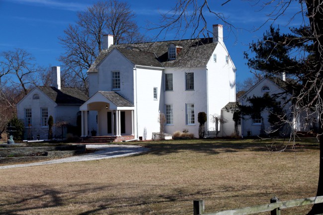 Farmářský domek, Sandy Point státní park, Maryland, Spojené státy americké (USA)